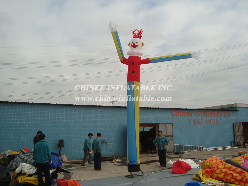 D1-3 Inflatable Clown Sky Air Dancer For Advertising