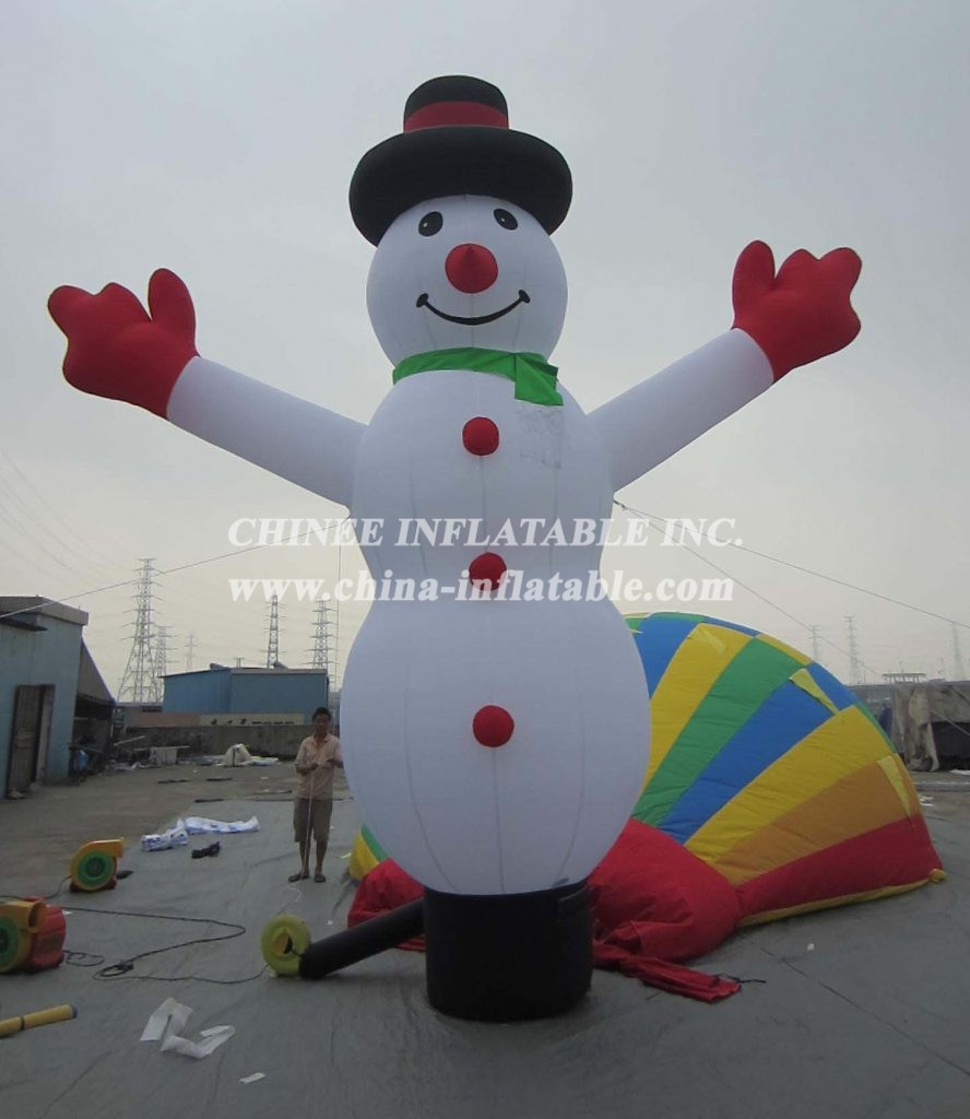 C1-182 Christmas Inflatables Snowman