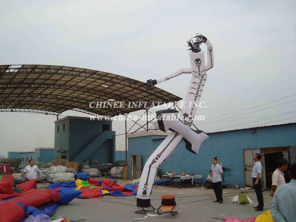 D1-24 Outdoor Halloween Inflatable Air Dancer For Outdoor Activity