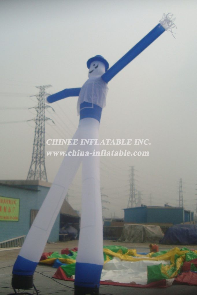 D1-19 Double Leg Air Dancer Inflatable Sky Dancer Air Tube Man