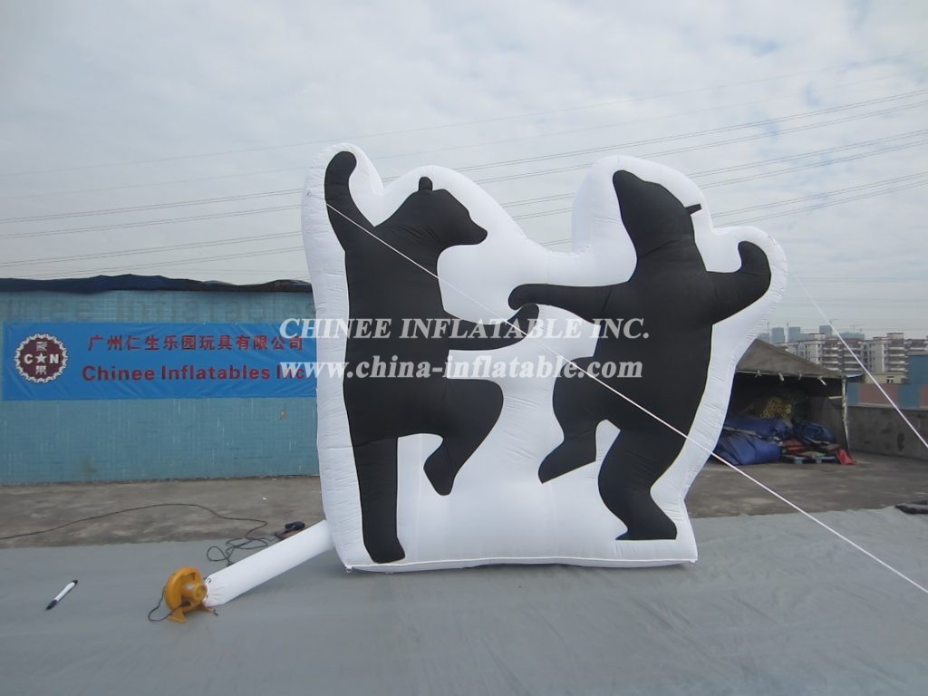 S4-333 Two Bears Inflatable Shape