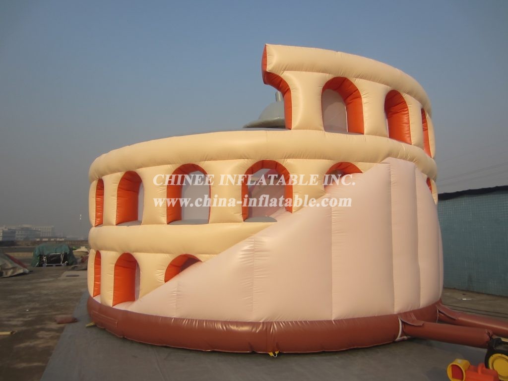 T7-548 Giant Cartoon Inflatable Funcity