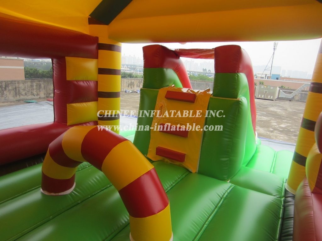 T2-2348 Jungle Theme Inflatable Combo