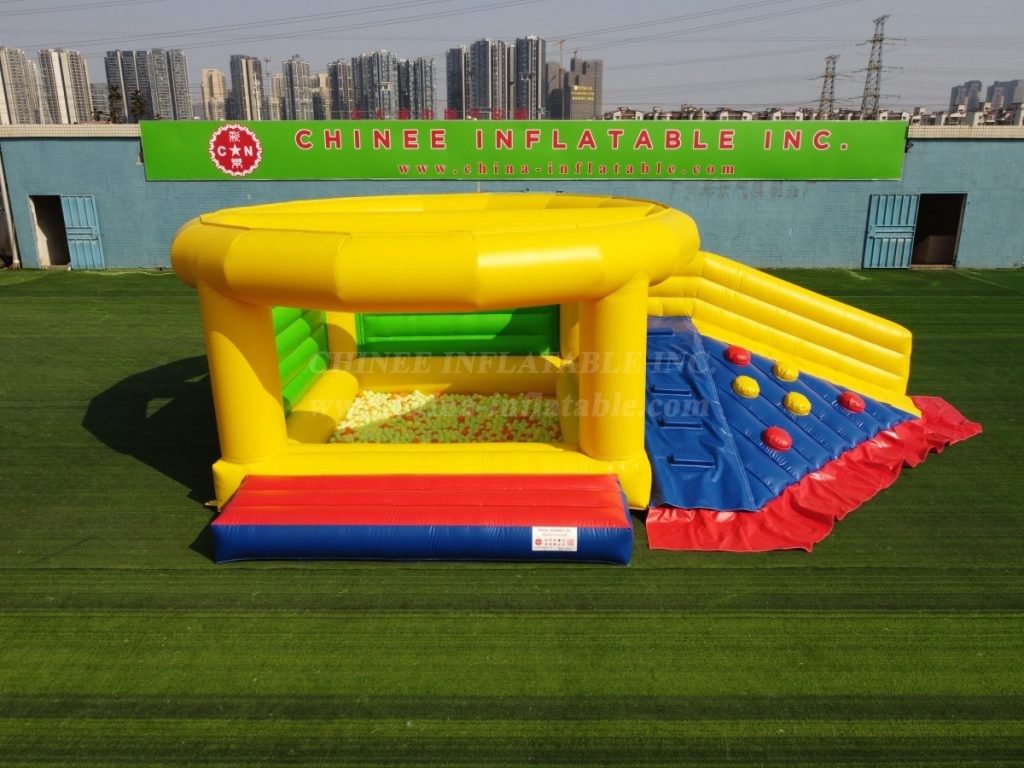 T11-1325 The Ultimate Inflatable Castle Adventure For Kids – Bounce, Climb, And Slide In Style!