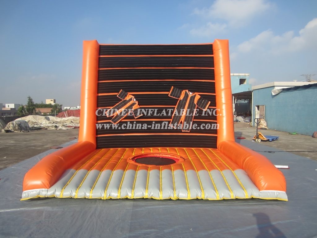 T11-1193 High Quality Funny Inflatable Games Inflatable Velcoros Wall