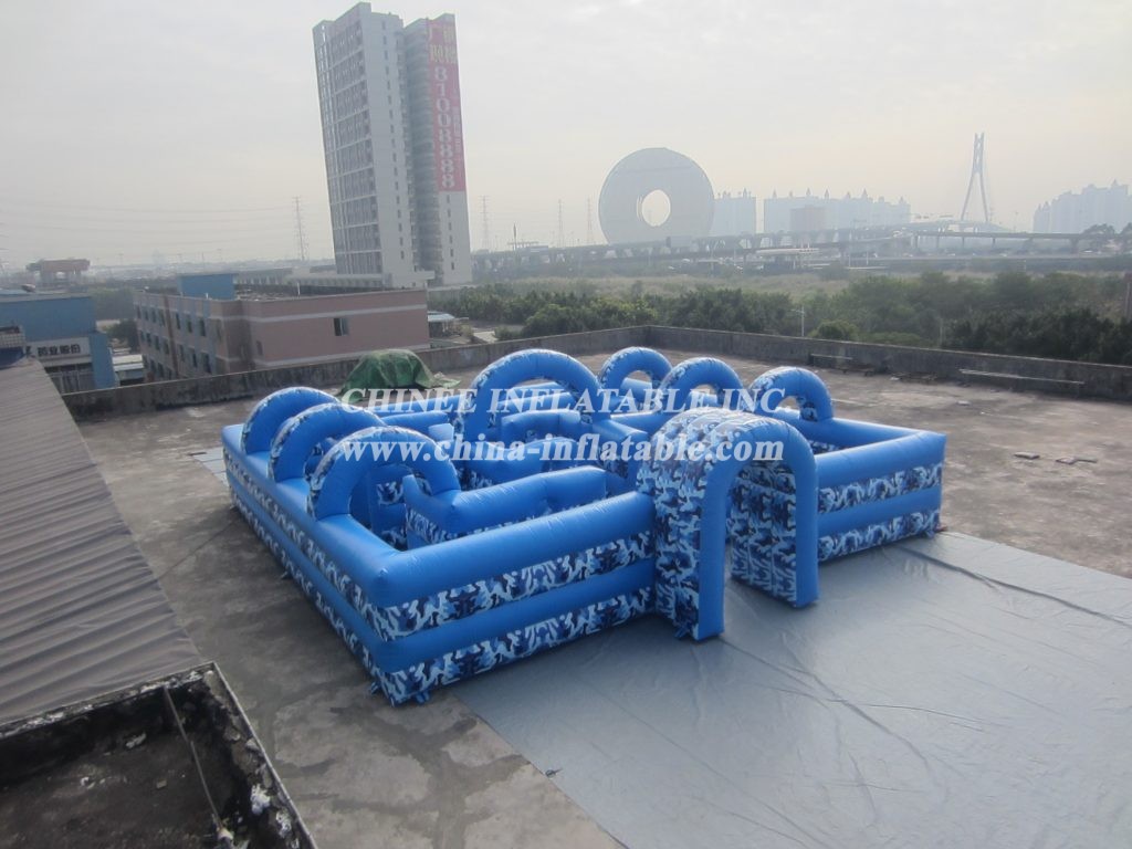 T11-1415 Blue Inflatable Maze