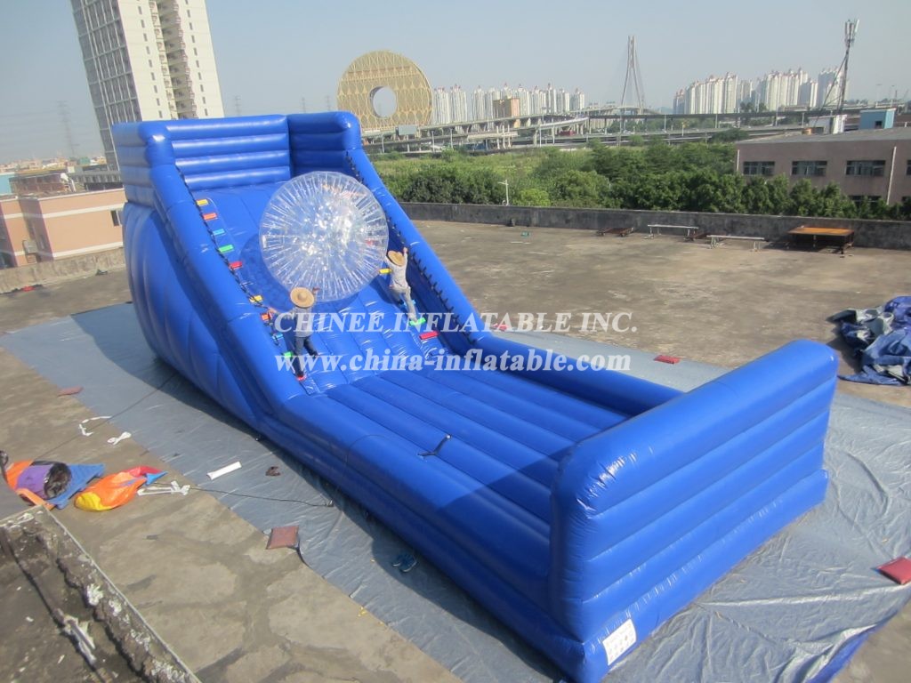 T11-1312 Blue Inflatable Climbing Sports