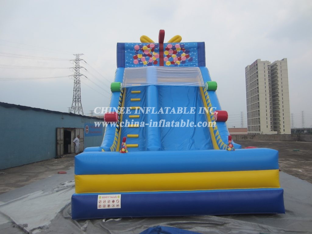 T8-2101 Birthday Party Giet Box Slide