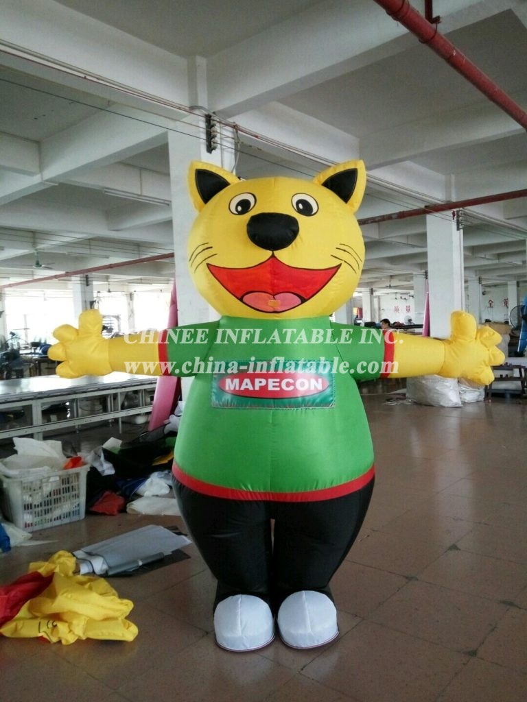 M1-230 Cat Inflatable Moving Cartoon