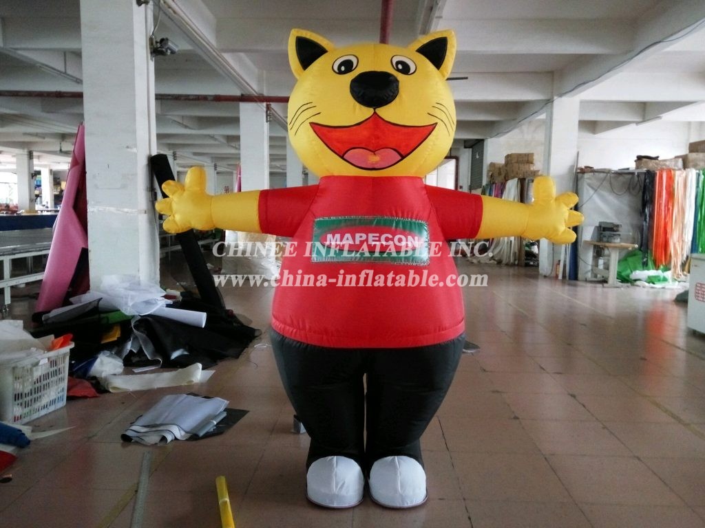 M1-230 Cat Inflatable Moving Cartoon