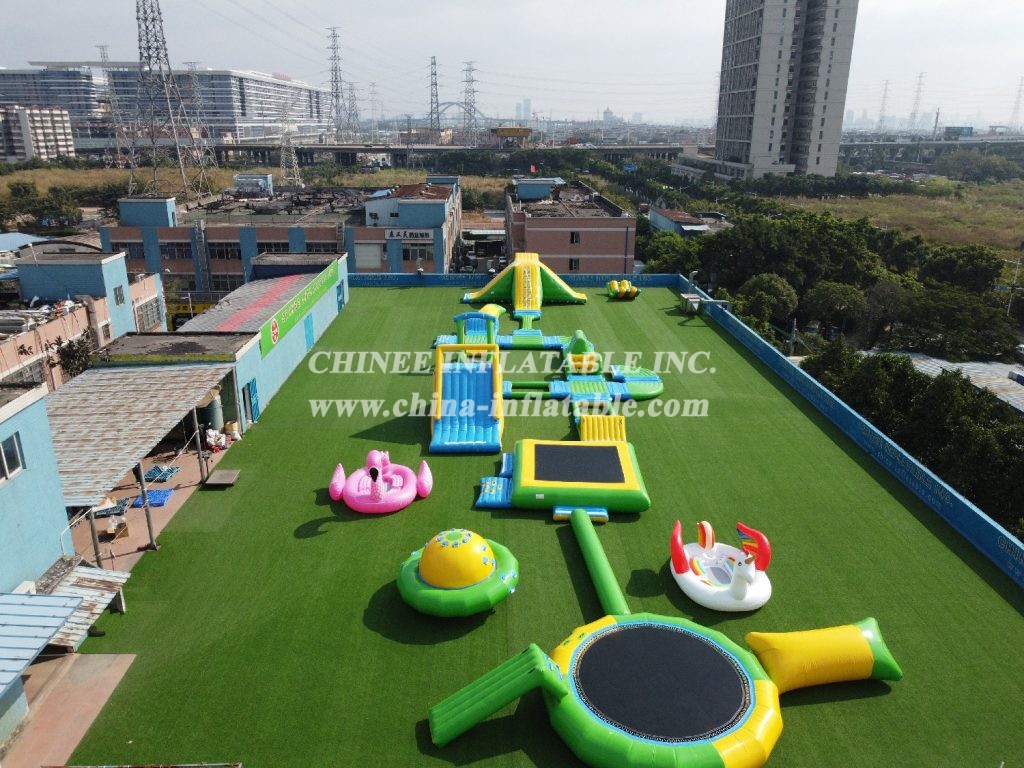 S4-B Inflatable Water Park Aqua Park Water Island From Chinee Inflatables