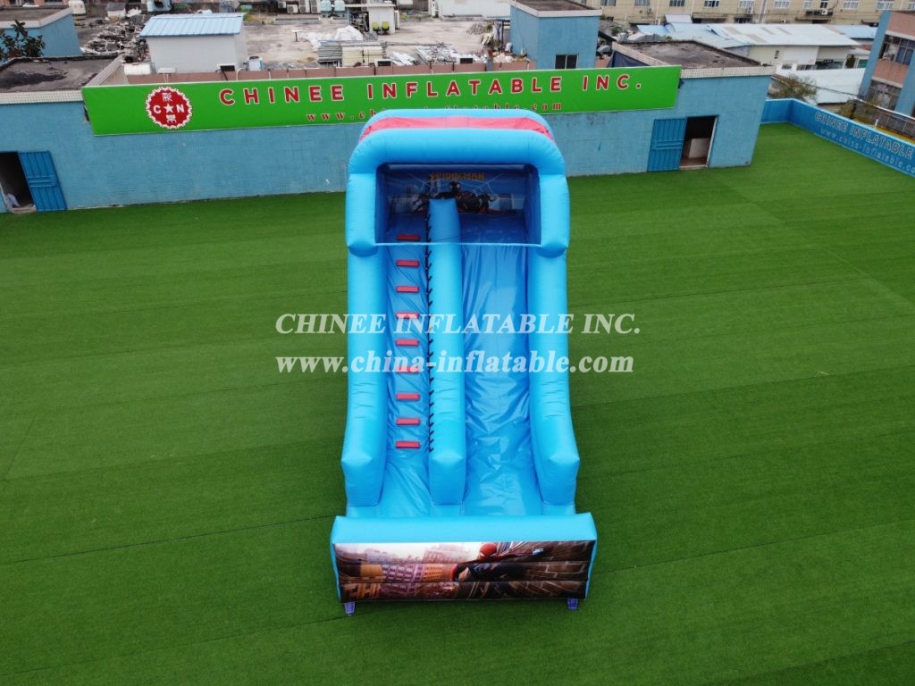 T8-3803 Spider-Man Superhero Inflatable Slide