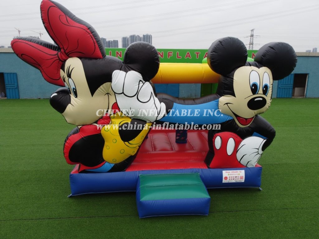 T2-3355 Disney Mickey &Amp; Minnie Jumping Bouncy House