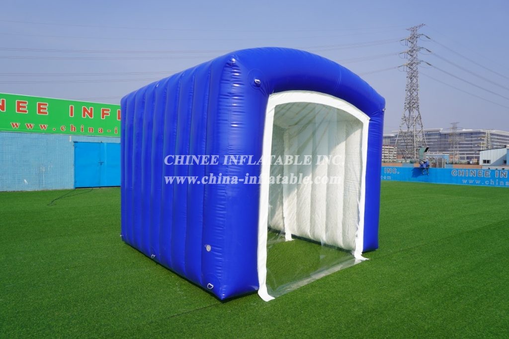 Tent2-1006 Inflatable Sealed Tent With Internal Transparent Partition