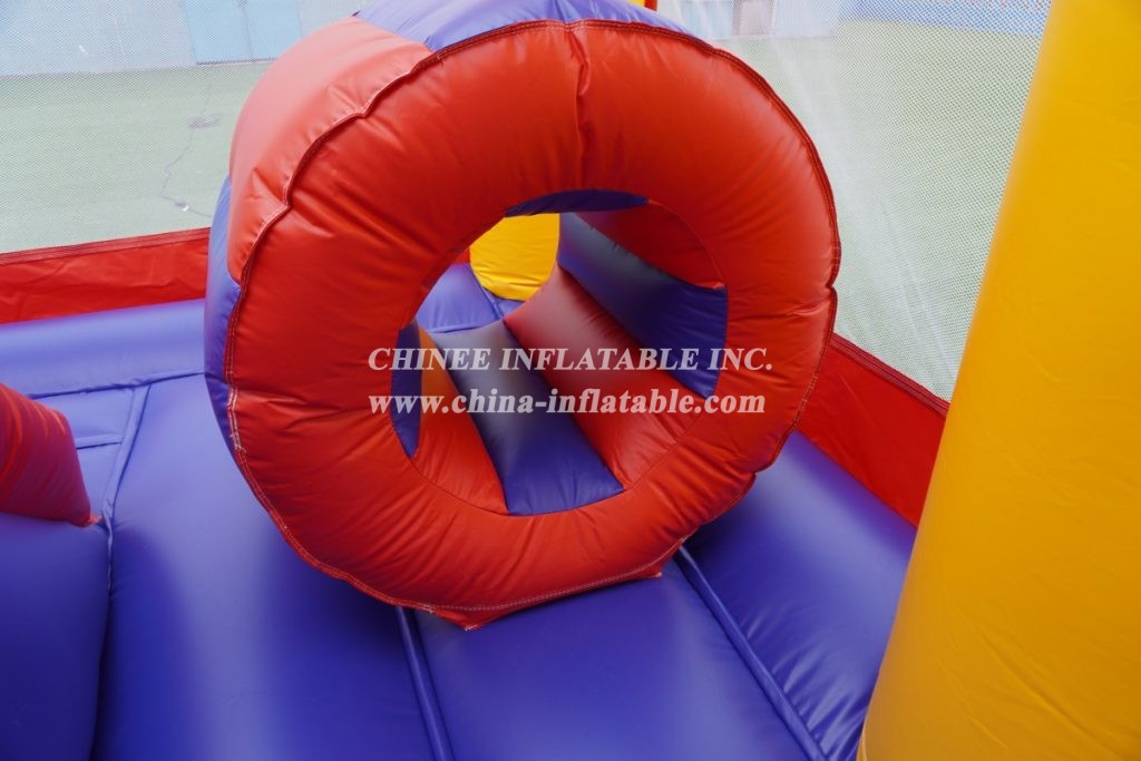 T2-3016 Cars Theme Inflatable Bounce House Jumping Combos For Kids