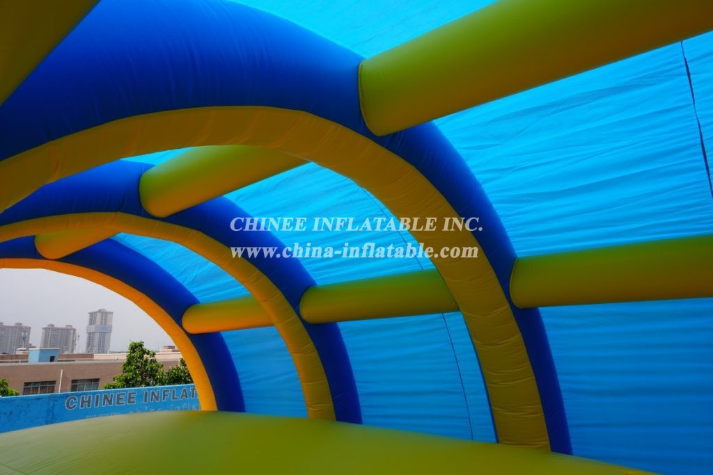 T11-1316 Air Mountain With Roof Inflatable Sport Game Kids Party Game