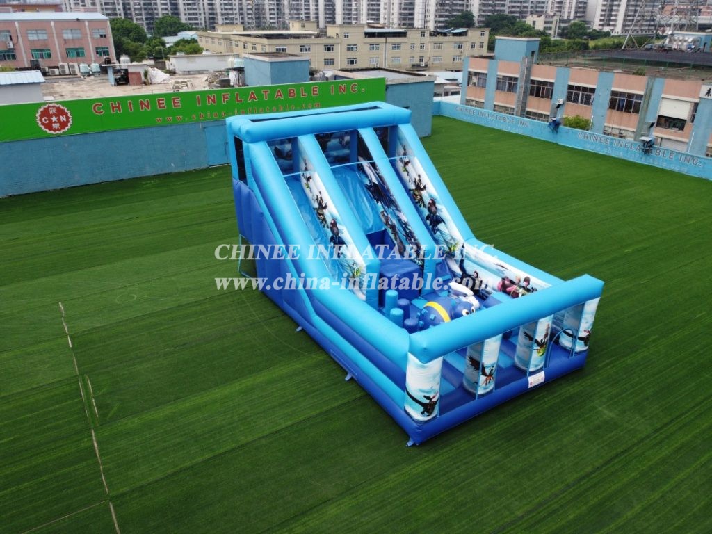 T8-3811 Inflatable Dry Slide How To Train Your Dragon Theme Inflatable Park For Kids Playground Castle