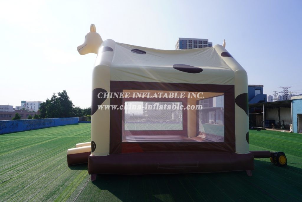 T4-3 Inflatable bounce dog theme jumping house