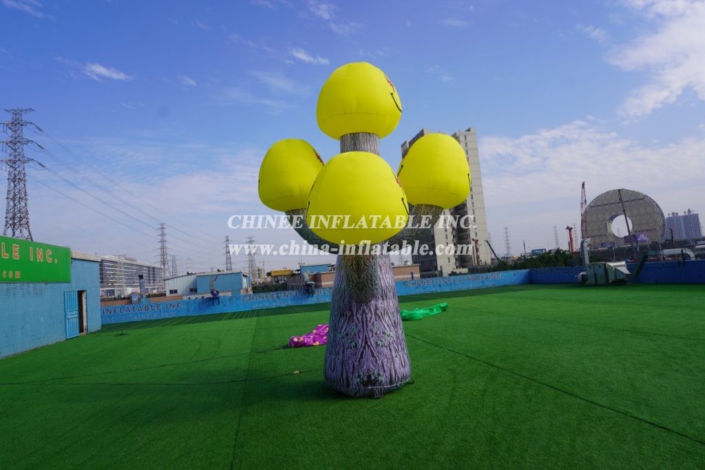 S4-527 Inflatable Emoji Tree Inflatable Cartoons