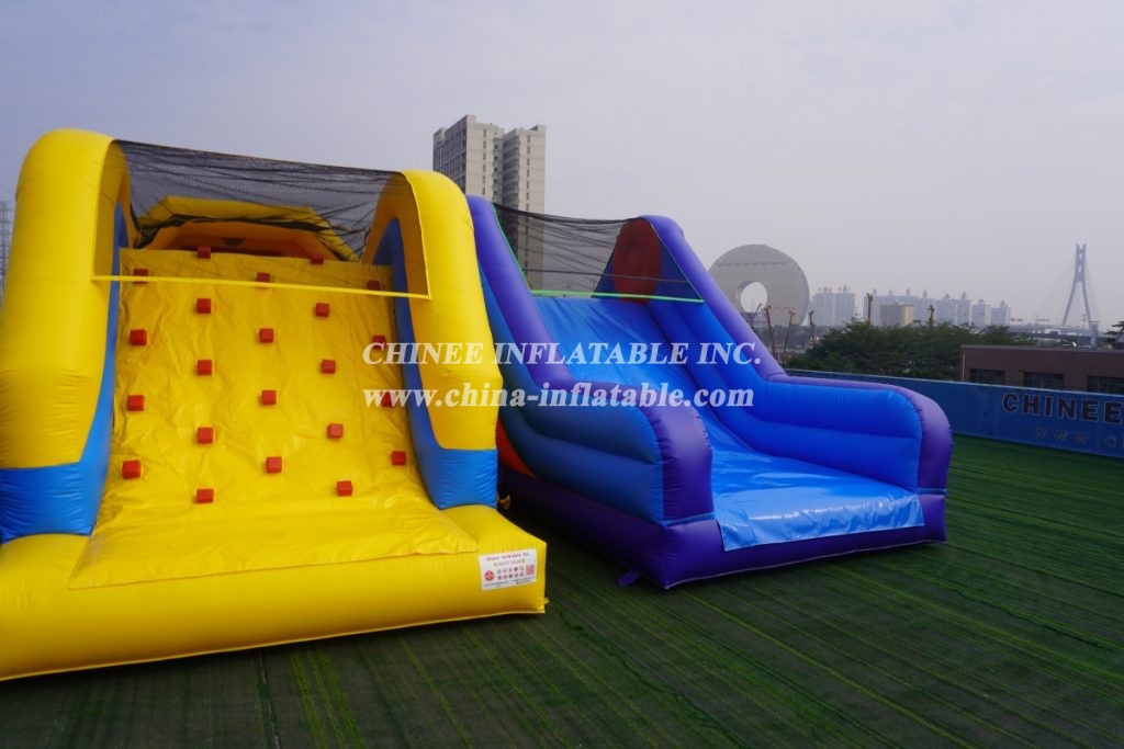 CR1-015 80M Inflatable Obstacle Course Challenge Run