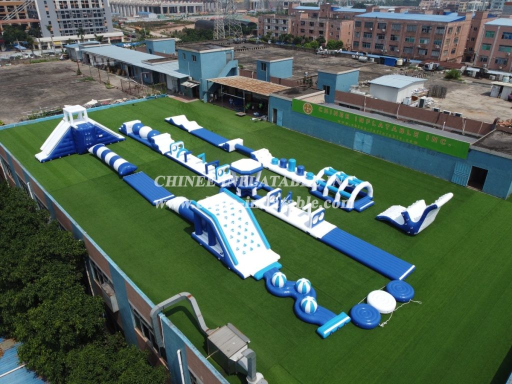 S25B Inflatable Water Park Aqua Park Water Island