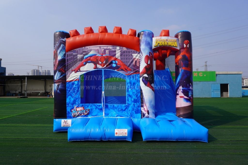 T5-001E Spiderman Bouncy Castle