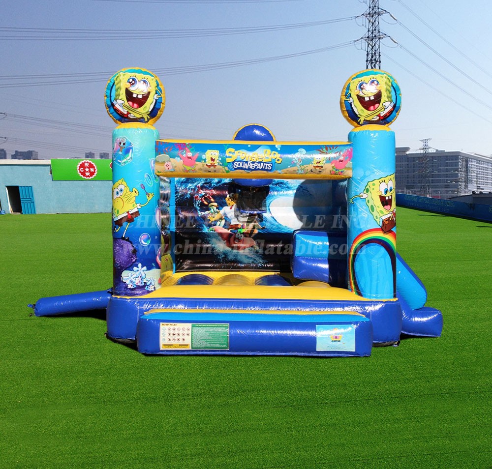 T2-4084 Spongebob Jumping Castle