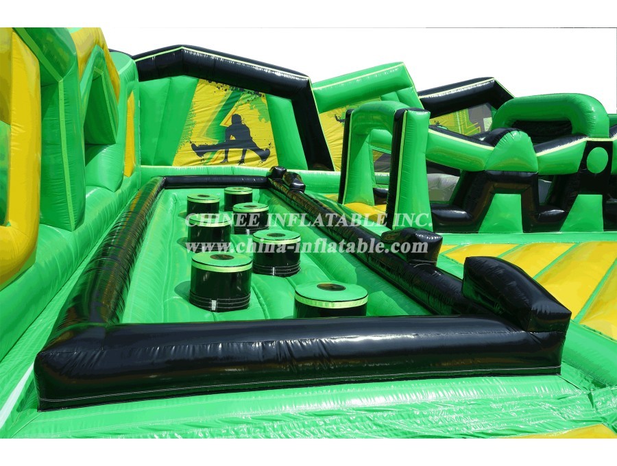 GF2-062 Inflatable Park Jumping Bouncy Obstacle Inflatable Outdoor Playground