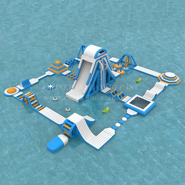 S136 Inflatable Water Park Aqua Park Water Island