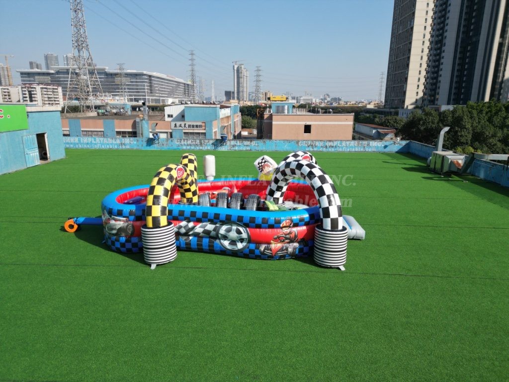 T2-4115 Race Car Inflatable Bouncer