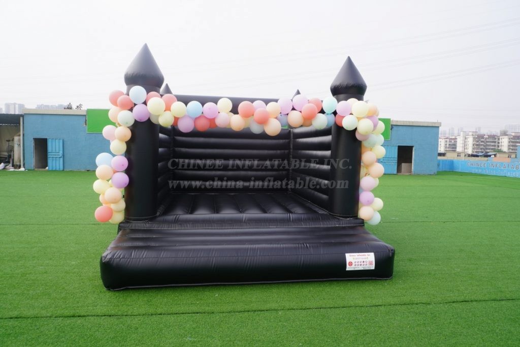 T2-3508B Black Wedding Bouncer