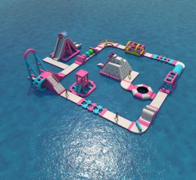 S164 Inflatable Water Park Aqua Park Water Island