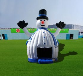 T2-4233 Snow Man Bounce House