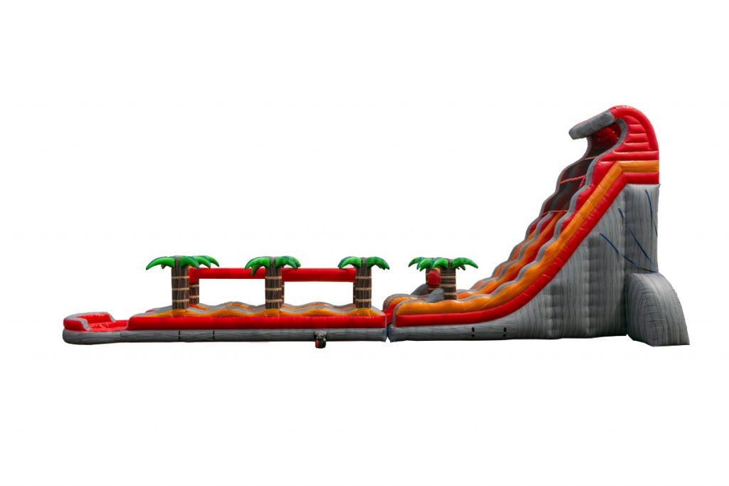 T8-4033 27 Ft Tropical Volcano Slip &Amp; Slide