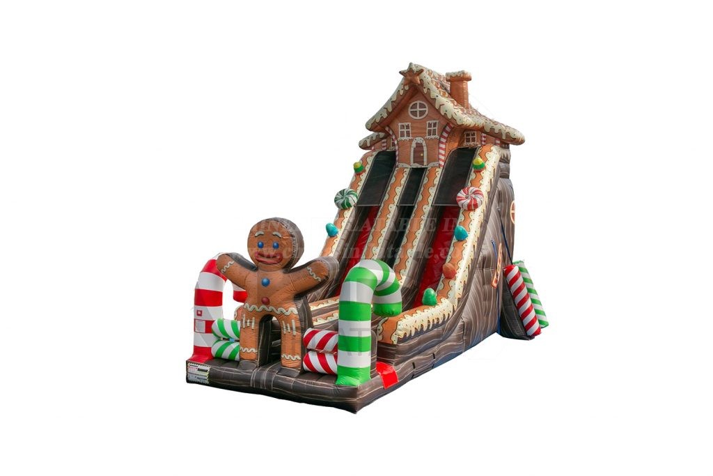 T8-4021 Gingerbread House Slide