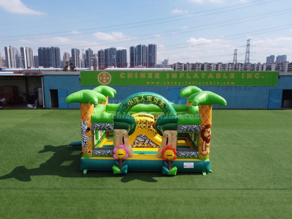 T2-5100 Jungle Theme Bouncy Castle