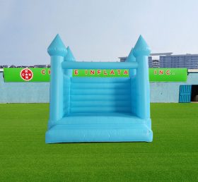 T2-3547 Blue Wedding Bouncy Castle