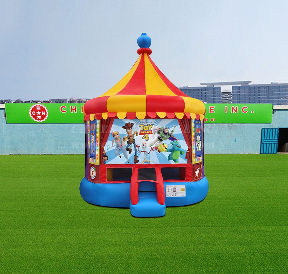 T2-4258 Toy Story Carousel Bounce House