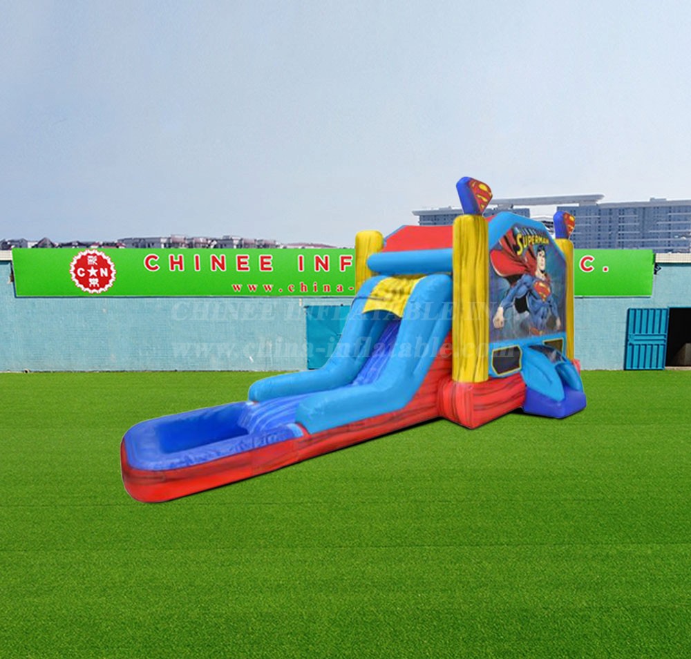 T2-4307 Ez Superman Combo Waterslide