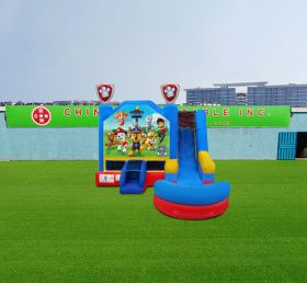 T2-4316 6In1 Paw Patrol Combo Waterslide