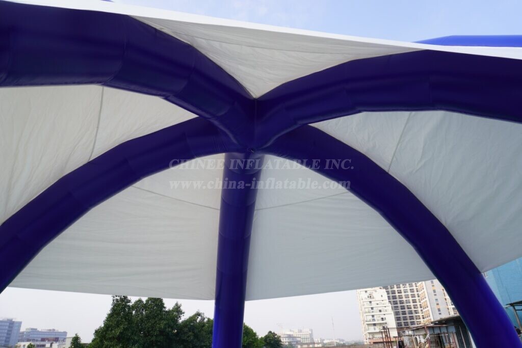 Tent1-4637 Custom Blue Spider Tent