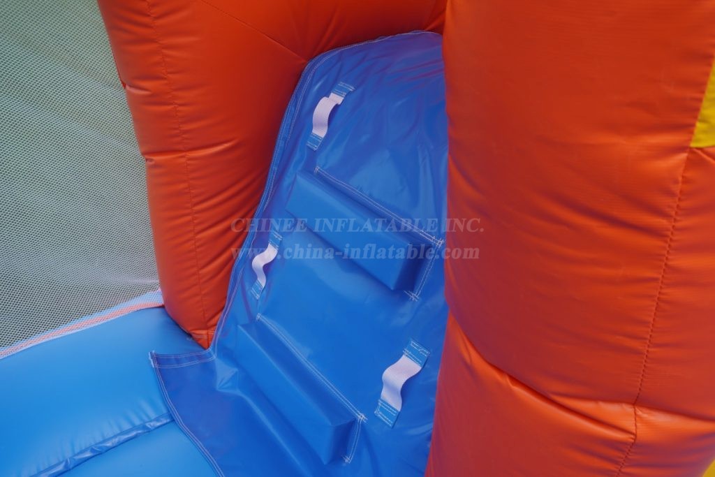 T2-4093B Custom Bouncy Castle With Slide