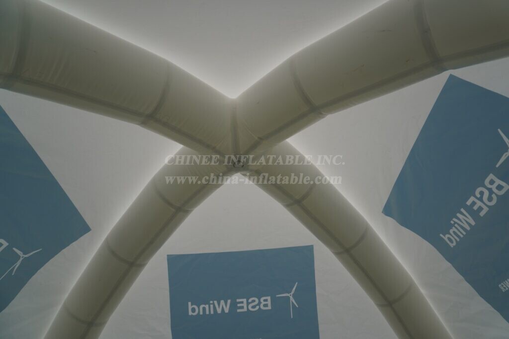 Tent1-4563 Pure White Spider Dome Tent