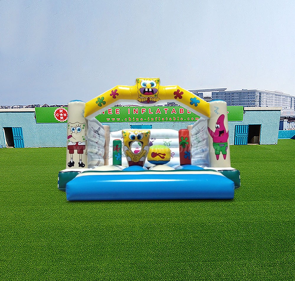 T2-4379 Spongebob Jumping Castle