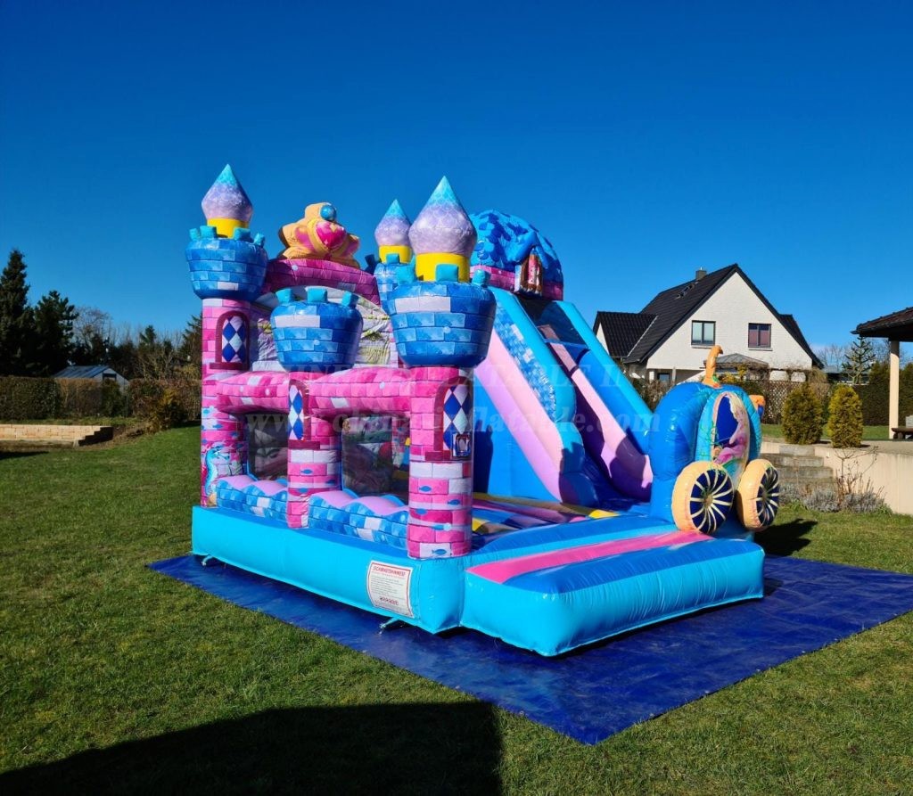 T2-4716 Fairy Tale Castle Inflatable Combo