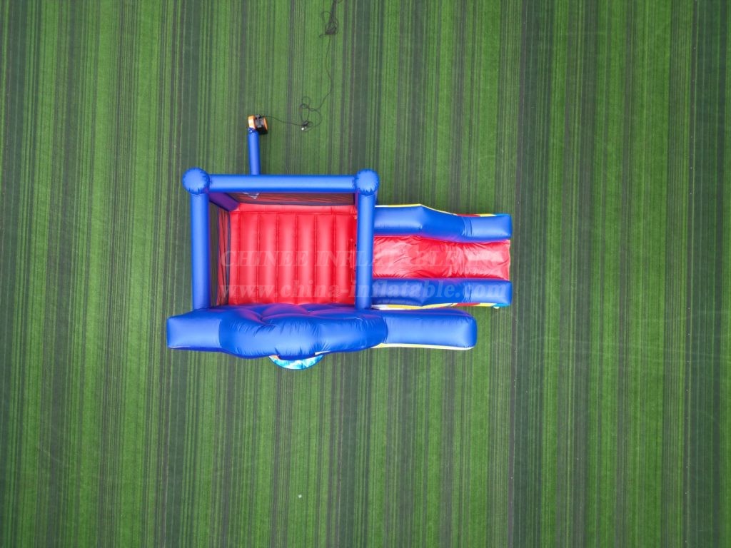 T2-4708 Sonic Bouncy Castle With Slide