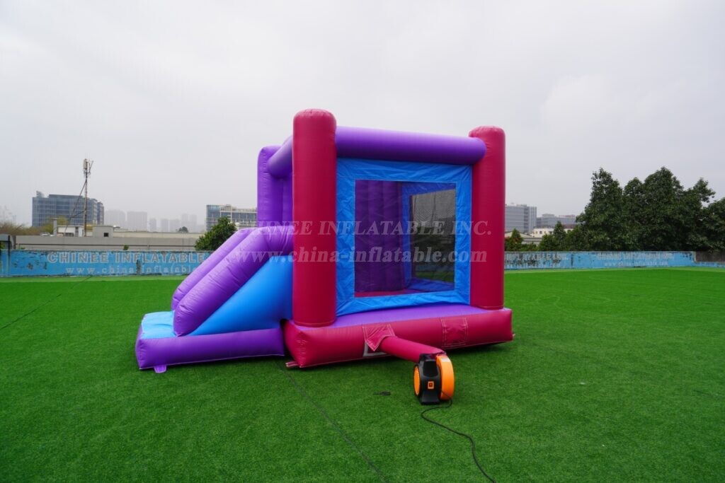 T2-4595 Disney Frozen Bouncy Castle With Slide