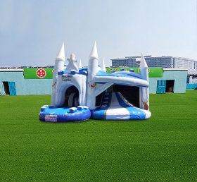 T2-4593 Frozen Castle With Slide