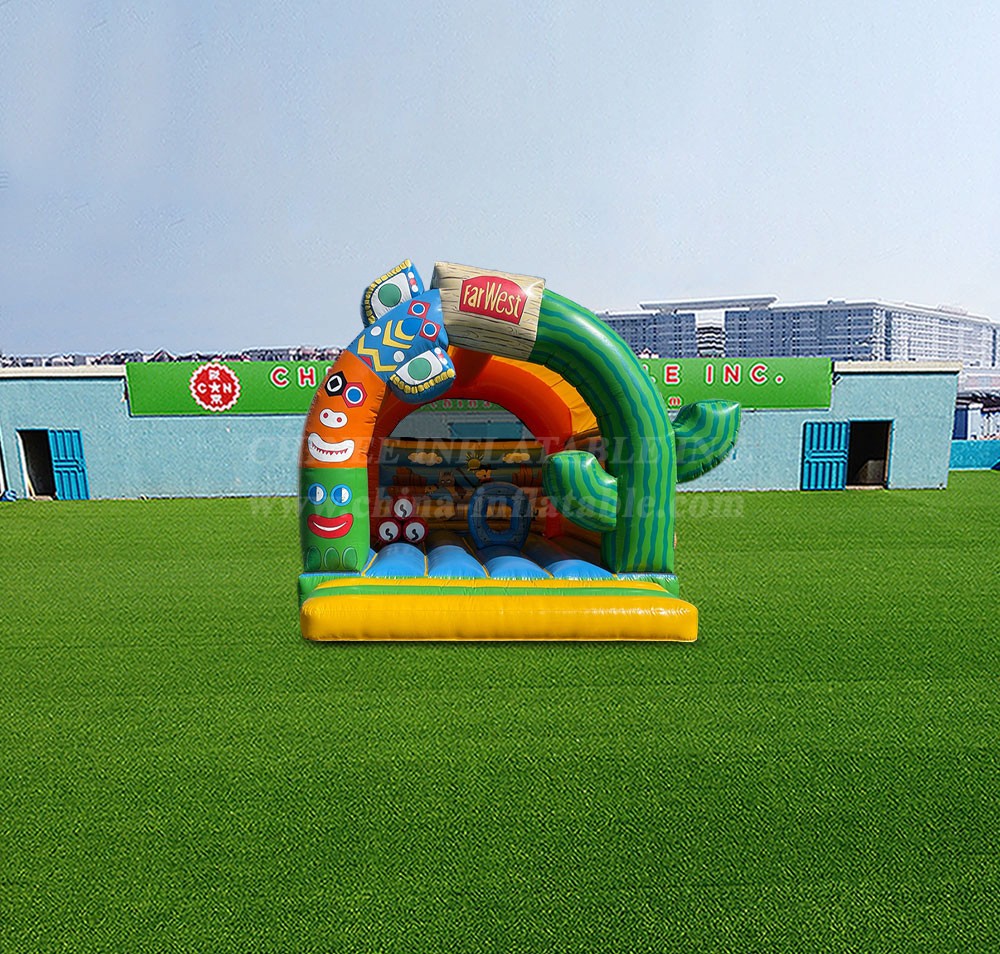 T2-4719 Wild West Bouncy Castle