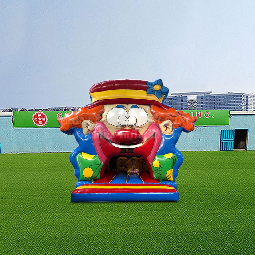 T2-4858 Clown Inflatable Bouncer